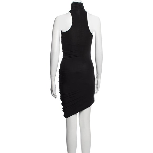 Cinq à Sept Turtleneck Knee Length Dress Black Size XXS - Picture 3 of 3